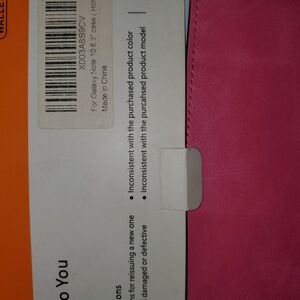 Galaxy Notw 10 6.3" case (Hot Pink)